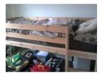 high level single bed no mattress excellent condition.....