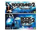 Xbox 360 Rock Band 3 game + Rockband 2 wireless guitar +....